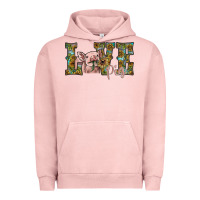 Pigment Salmon love pig Urban Hoodie - SublimationCraftShop