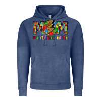 Vintage Denim empowering autism mom life Vintage Hoodie - LillyAllenDesigns