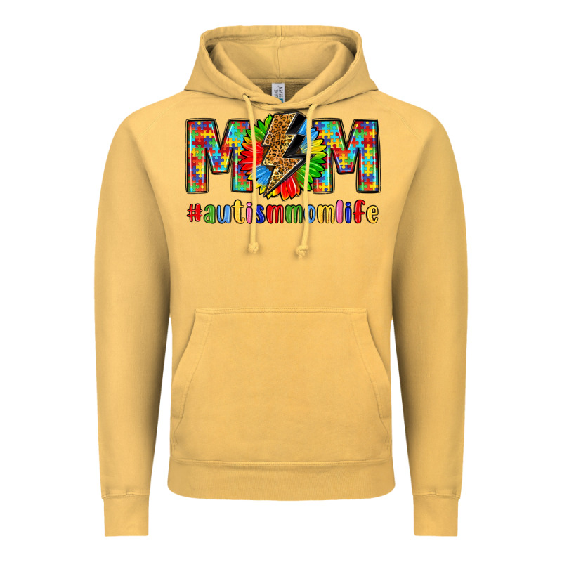 Empowering Autism Mom Life Vintage Hoodie by LillyAllenDesigns | Teevron