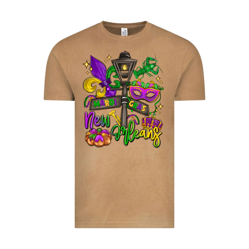 New Orleans Mardi Gras Vintage Tee by LillyAllenDesigns | Teevron