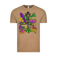 Vintage Coffee new orleans mardi gras Vintage Tee - LillyAllenDesigns