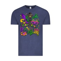 Vintage Denim new orleans mardi gras Vintage Tee - LillyAllenDesigns