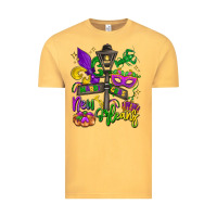 Vintage Mustard new orleans mardi gras Vintage Tee - LillyAllenDesigns