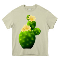 Mossy texas cactus Heavy Core Tee - LillyAllenDesigns