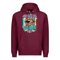 Burgundy Pour Some Sugar On Me Premium Hoodie - JahusDesignShop