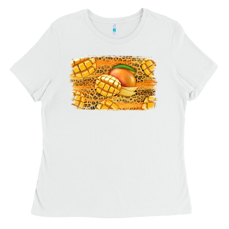 Mango Background Ladies Tee by Jasminsmagicworld | Teevron
