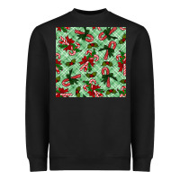Christmas Candy Cane Heavyweight Sweatshirt | Teevron