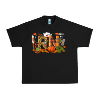Black Fall RN Registered Nurse Urban Heavy Tee - LillyAllenDesigns