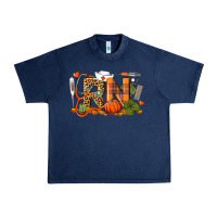 Navy Fall RN Registered Nurse Urban Heavy Tee - LillyAllenDesigns