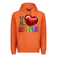 Carrot i love my dads Premium Hoodie - OliviaCreatesArt