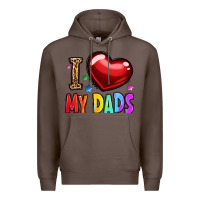 Coffee i love my dads Premium Hoodie - OliviaCreatesArt