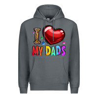 Rock i love my dads Premium Hoodie - OliviaCreatesArt