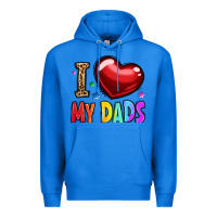 True Royal i love my dads Premium Hoodie - OliviaCreatesArt