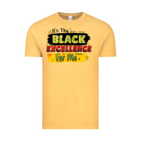 Vintage Mustard it's the black excellence for me Vintage Tee - LillyAllenDesigns