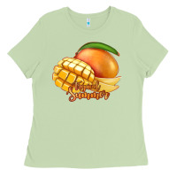 Matcha Mango Tropical Summer Ladies Tee - Jasminsmagicworld