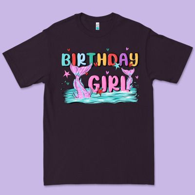 Birthday Girl Premium Tee Designed By Maliassmallbusiness