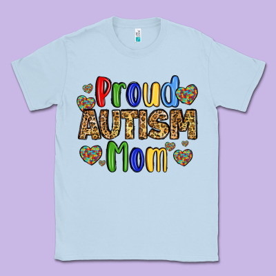 Proud Autism Mom Design Classic Tee Designed By Lillyallendesigns