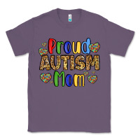 Lavender proud autism mom design Classic Tee - LillyAllenDesigns