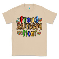 Mushroom proud autism mom design Classic Tee - LillyAllenDesigns