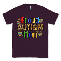Plum proud autism mom design Classic Tee - LillyAllenDesigns