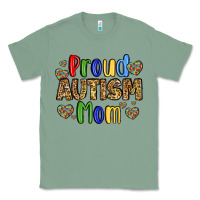 Sage proud autism mom design Classic Tee - LillyAllenDesigns