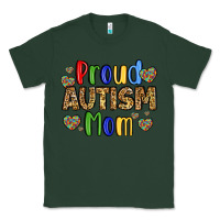 Sports Green proud autism mom design Classic Tee - LillyAllenDesigns