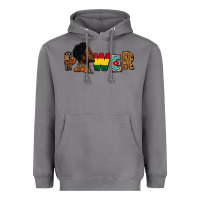 Storm power juneteenth Heavyweight Hoodie - FaDigitalArtStudio