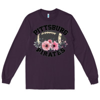 Plum Pittsburg Pirates Long Sleeve Tee - Bettercallsaul