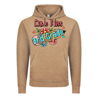 Vintage Coffee little miss third grade Vintage Hoodie - RanaPortraitStore