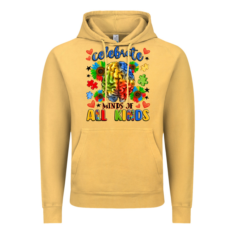 Celebrate Neurodiversity Vintage Hoodie by LillyAllenDesigns | Teevron