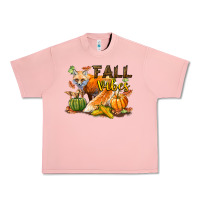 Salmon Fall Vibes Fox Urban Heavy Tee - LillyAllenDesigns