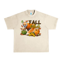 Sandshell Fall Vibes Fox Urban Heavy Tee - LillyAllenDesigns