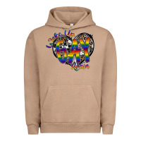 Pigment Burro woke up gay again Urban Hoodie - SublimationCraftShop