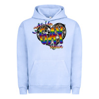 Pigment Grape Ice woke up gay again Urban Hoodie - SublimationCraftShop