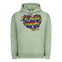 Pigment Oil Green woke up gay again Urban Hoodie - SublimationCraftShop
