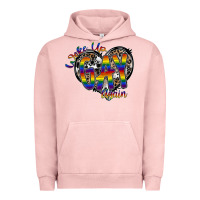 Pigment Salmon woke up gay again Urban Hoodie - SublimationCraftShop