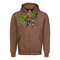 Chestnut Wee bit o' Irish St. Patrick's Zipper Hoodie - CowGirlArtShop