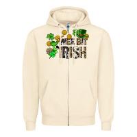 Sandshell Wee bit o' Irish St. Patrick's Zipper Hoodie - CowGirlArtShop