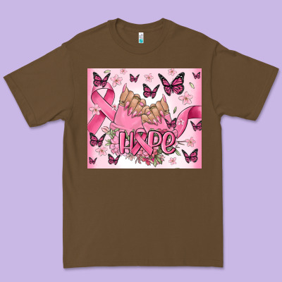 Breast Cancer Nails Hope Premium Tee Designed By Maliassmallbusiness