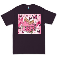 Plum breast cancer nails hope Premium Tee - MaliasSmallBusiness