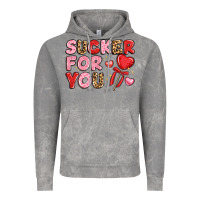 Cloud Rock lovethemed typography with heart lollipop Vintage Hoodie - LillyAllenDesigns