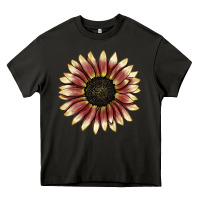 Asphalt strawberry blonde sunflower Heavy Core Tee - LillyAllenDesigns
