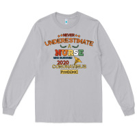 Moon Dust Never Underestimate A Nurse Long Sleeve Tee - Bettercallsaul