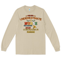 Mushroom Never Underestimate A Nurse Long Sleeve Tee - Bettercallsaul