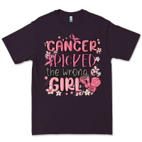 Plum cancer picked the wrong girl malia Premium Tee - MaliasSmallBusiness