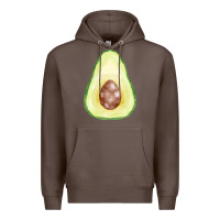 Coffee half avocado fa element Premium Hoodie - FaDigitalArtStudio