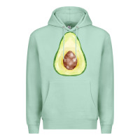 Seafoam half avocado fa element Premium Hoodie - FaDigitalArtStudio