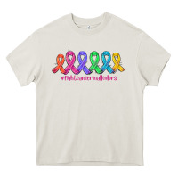 Cream fight cancer in all colors Heavy Core Tee - AdoDesignShop