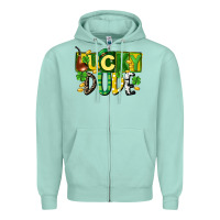 Lucky Dude  St. Patrick's Day Zipper Hoodie | Teevron
