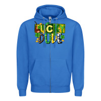 True Royal Lucky dude  St. Patrick's Day Zipper Hoodie - CowGirlArtShop